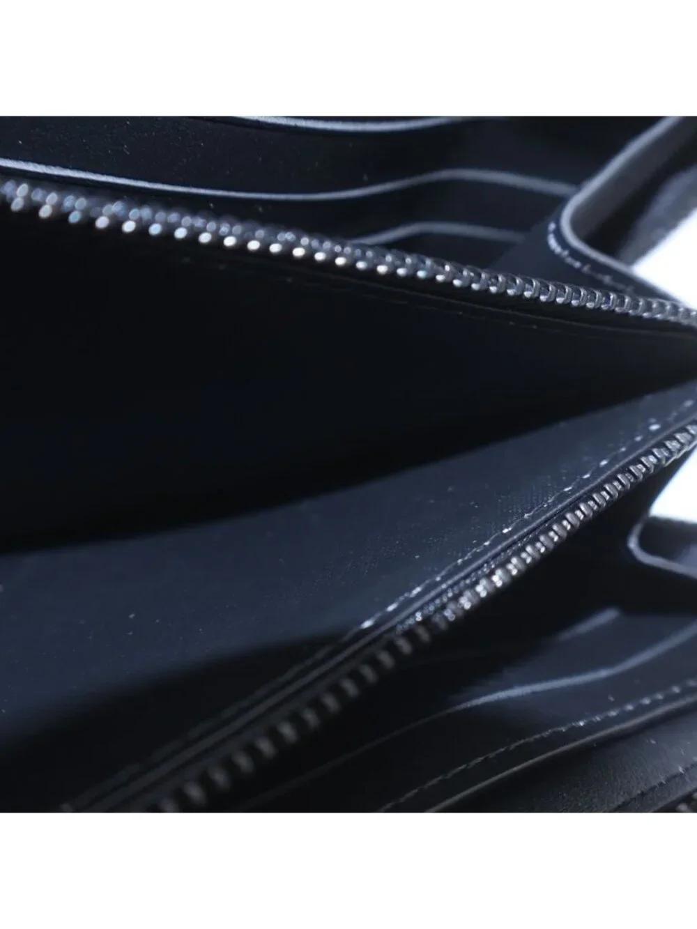 Louis Vuitton Monogram Midnight Zippy Wallet Horizontal Black Leather